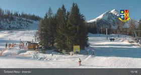 Webcam zeigt die aktuelle Schneelage in Strbske Pleso