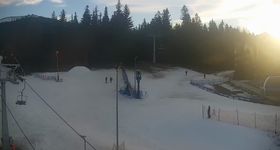 Webcam zeigt die aktuelle Schneelage in Szrenica Ski Arena