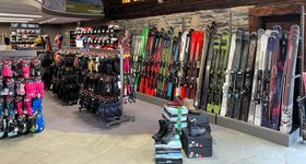 in the village Crans-Montana