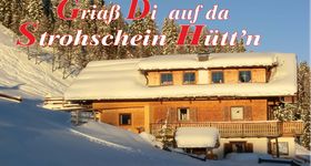 Strohschein Almhütte