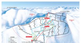 Pistenplan Mt. Cheeseman