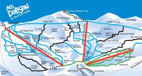 Pistenplan Mt. Dobson