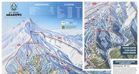 Pistenplan Mt Hood Meadows Ski Resort
