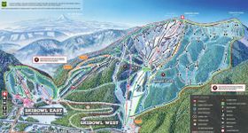Pistenplan Mt Hood SkiBowl