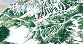 Pistenplan Mt Rose Ski Tahoe