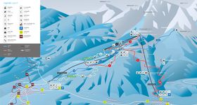 Pistenplan Mutterer Alm