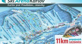 Pistenplan Karlov