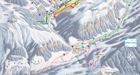 Pistenplan Malbun Triesenberg