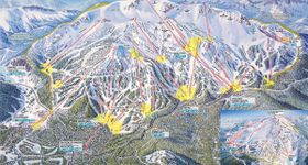 Pistenplan Mammoth Mountain