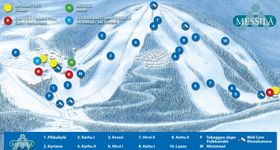 Pistenplan Messilä