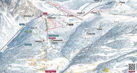 Pistenplan Meran 2000
