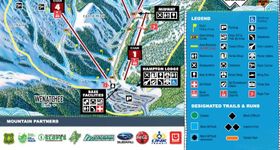 Pistenplan Mission Ridge Ski Area