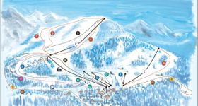 Pistenplan Giswil - Mörlialp