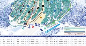 Pistenplan Mont Farlagne
