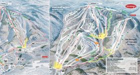 Pistenplan Mont Tremblant