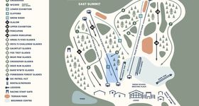 Pistenplan Mount Pakenham