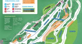 Pistenplan Mount Sima
