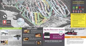 Pistenplan Mount Washington Alpine Resort