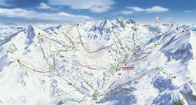 Pistenplan Obertauern