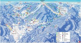Pistenplan Skischaukel Oberwarmensteinach