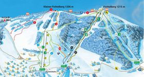 Pistenplan Oberwiesenthal Fichtelberg