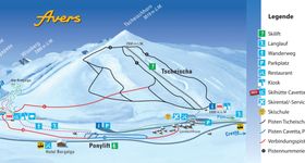Pistenplan Avers