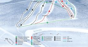 Pistenplan Agnäsbacken