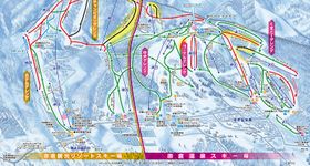 Pistenplan Akakura Kanko