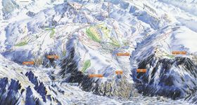 Pistenplan Alpe d'Huez - Pic Blanc