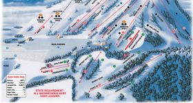 Pistenplan Alpine Valley Ski Area