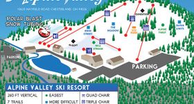 Pistenplan Alpine Valley