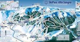 Pistenplan Alto Sangro - Roccaraso