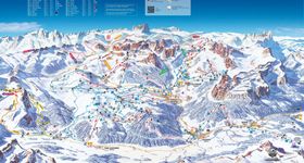 Pistenplan Alta Badia