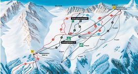 Pistenplan Ankogel Mallnitz