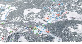 Pistenplan Annaberg in Niederösterreich