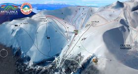 Pistenplan Antillanca