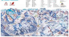 Pistenplan Arabba / Marmolada