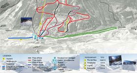Pistenplan Argentera