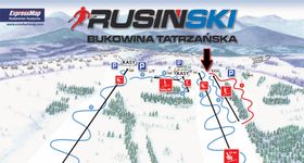 Pistenplan Rusiń-Ski - Bukowina Tatrzanska