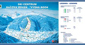 Pistenplan Bacova Roven