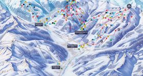 Pistenplan Bad Gastein - Bad Hofgastein
