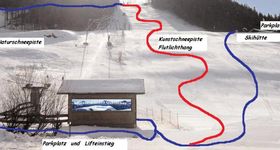 Pistenplan Hesselbacher Gletscher