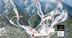 Pistenplan Big Bear Mountain Resort
