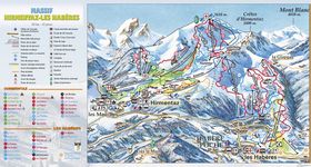 Pistenplan Hirmentaz - Les Habères