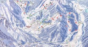 Pistenplan Berwang - Bichlbach