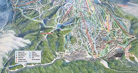 Pistenplan Big White Ski Resort