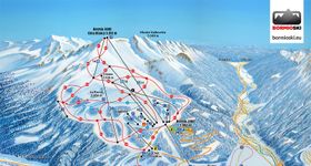 Pistenplan Bormio