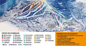 Pistenplan Borgafjällen