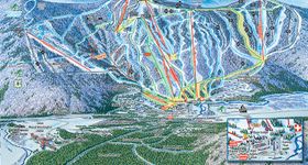 Pistenplan Bretton Woods Ski Area