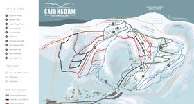 Pistenplan Cairngorm Mountain